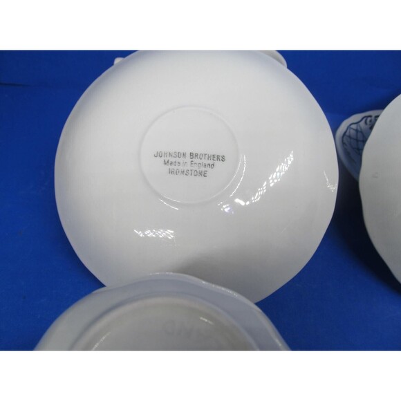 Johnson Brothers Provincial Set Of 4 Cups And 4 Saucers VGC No Issues - Picture 5 of 7